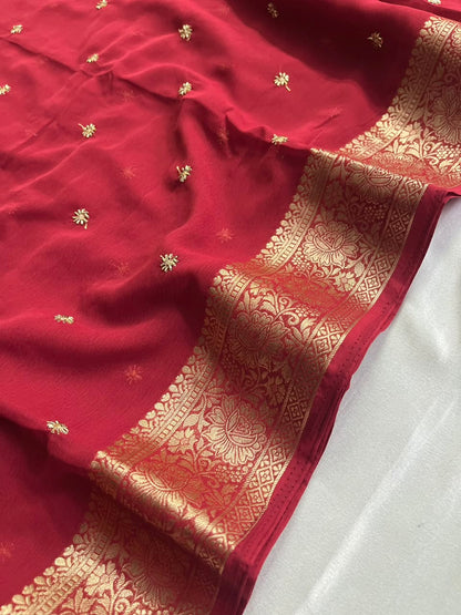 Vaibhavi - Chiffon Saree