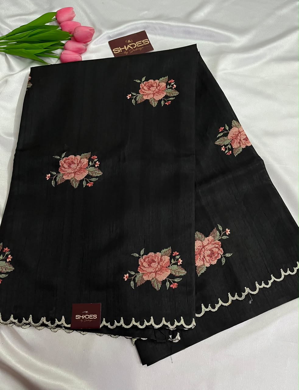 Rosella - Semi Jute Saree