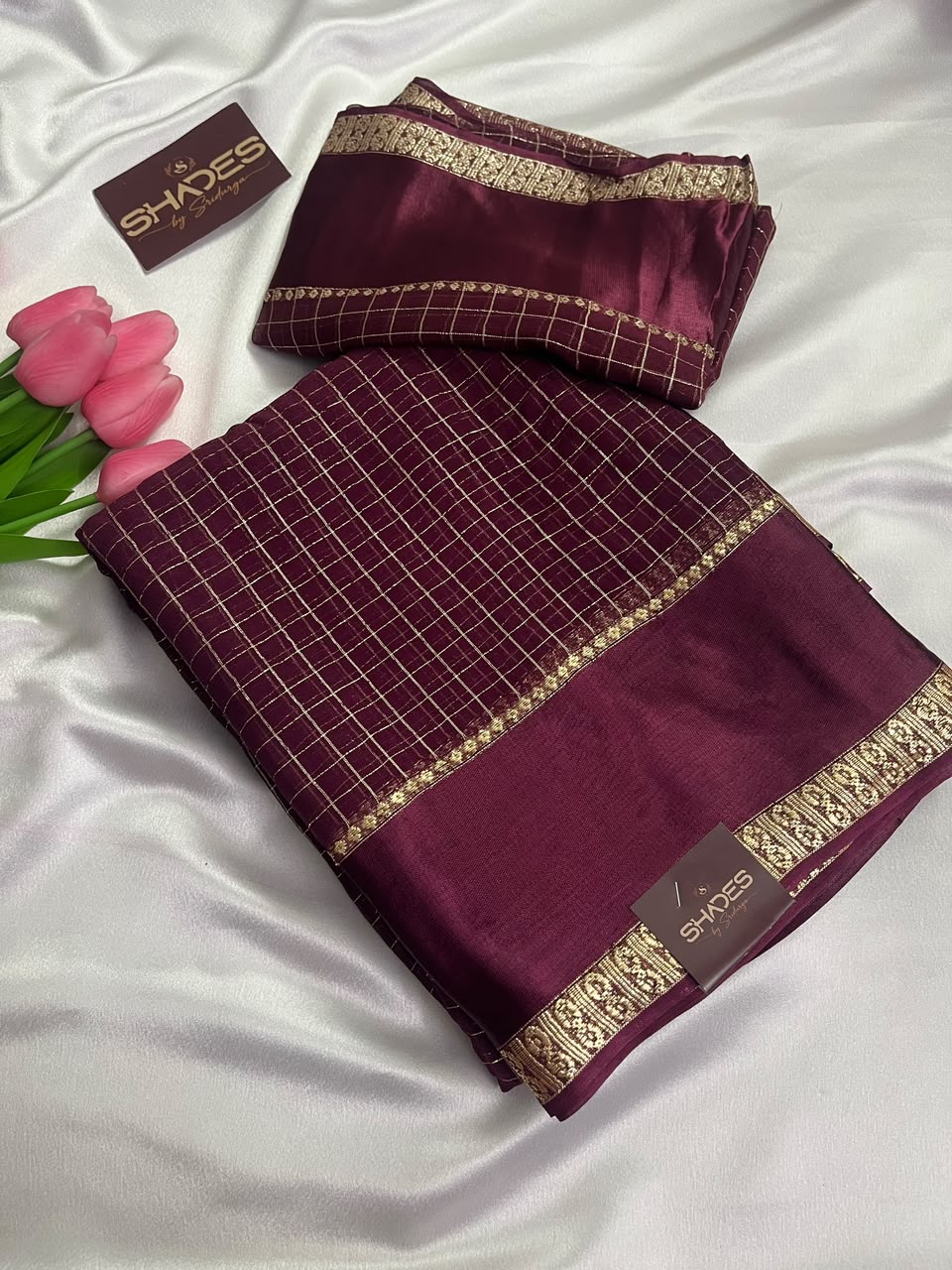 Oviya - Pure Viscose Georgette Sarees
