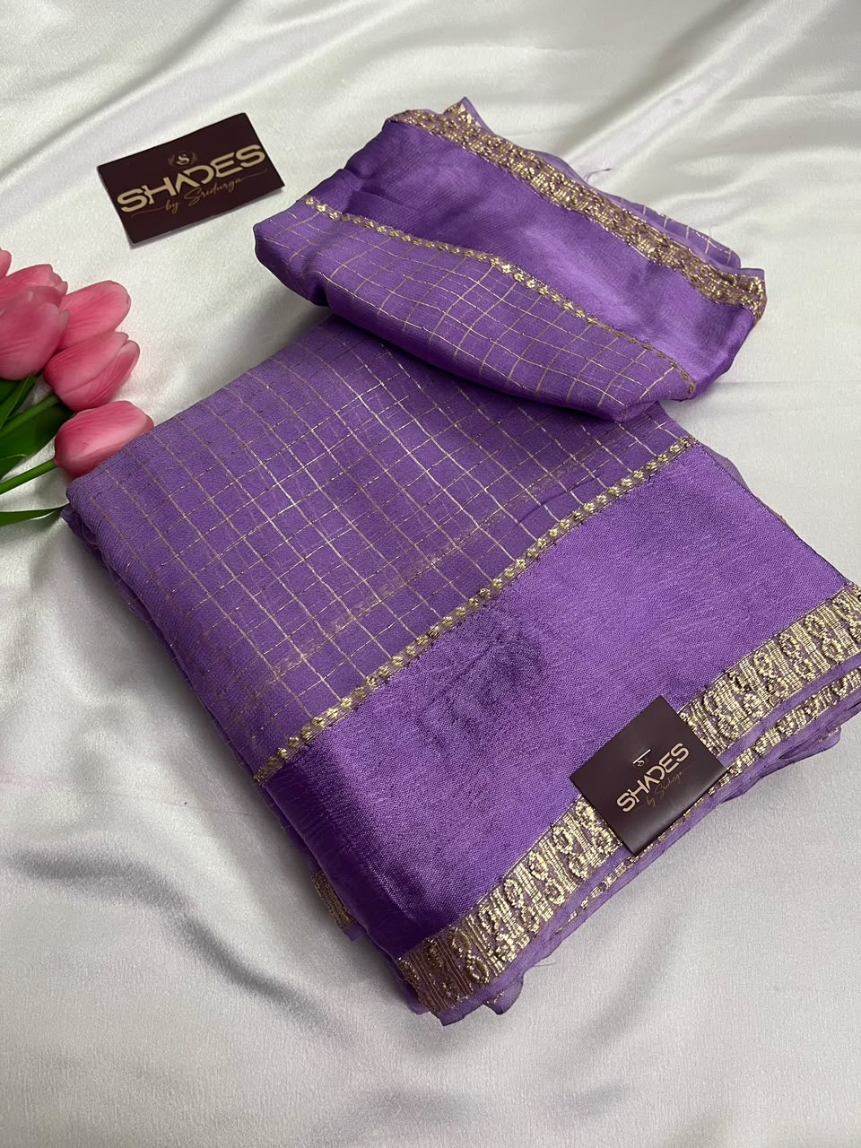 Oviya - Pure Viscose Georgette Sarees