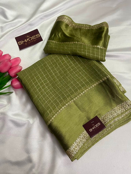 Ovia - Pure Viscose Georgette Sarees