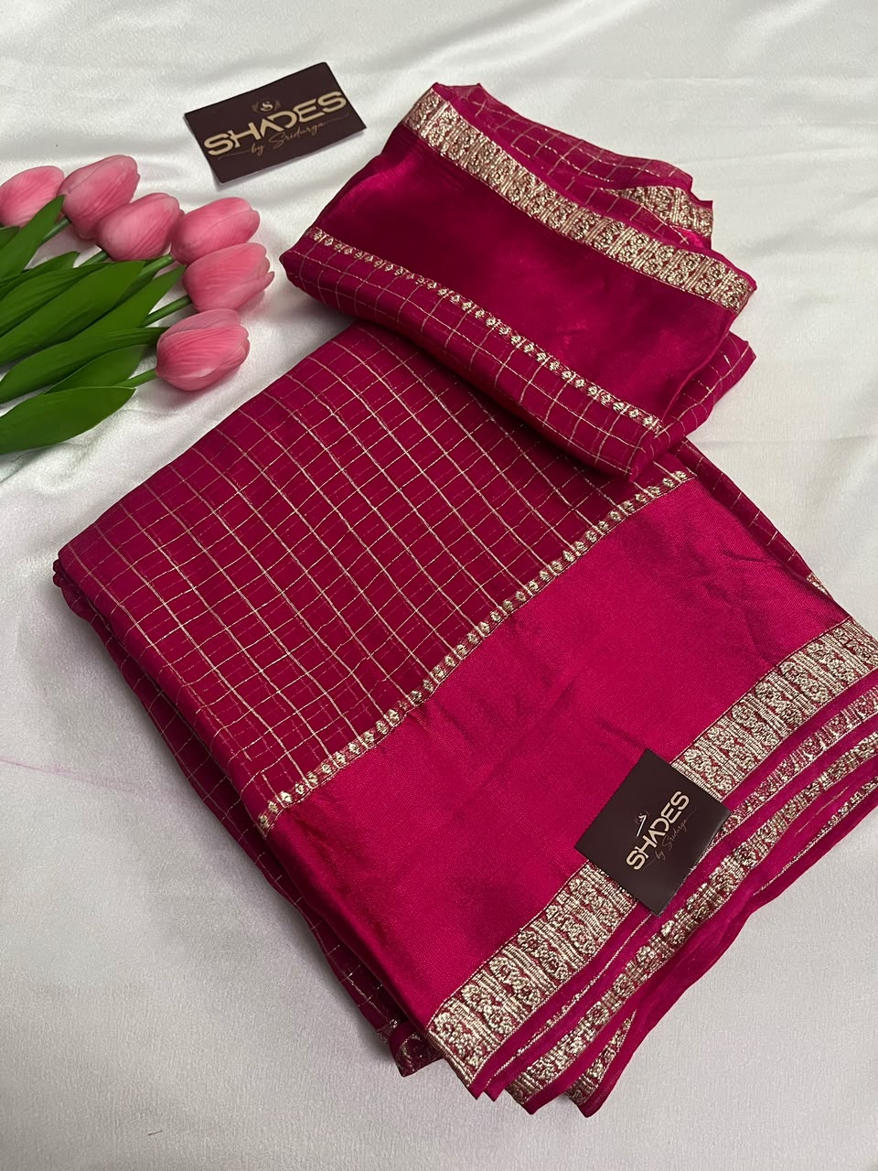 Oviya - Pure Viscose Georgette Sarees