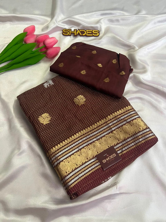 Malathi - Viscose Dola Silk Saree