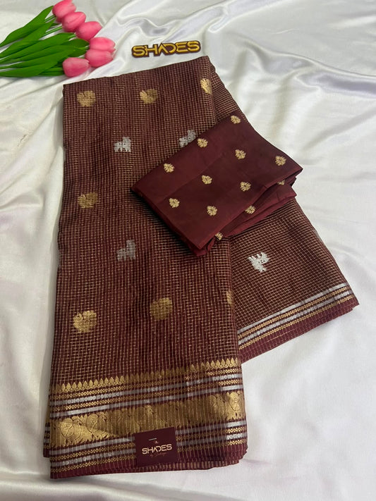 Malathi - Viscose Dola Silk Saree