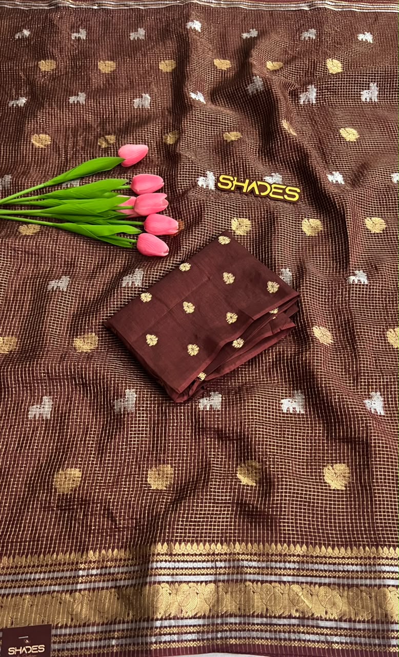 Malathi - Viscose Dola Silk Saree