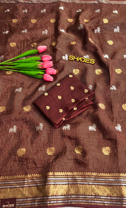 Malathi - Viscose Dola Silk Saree