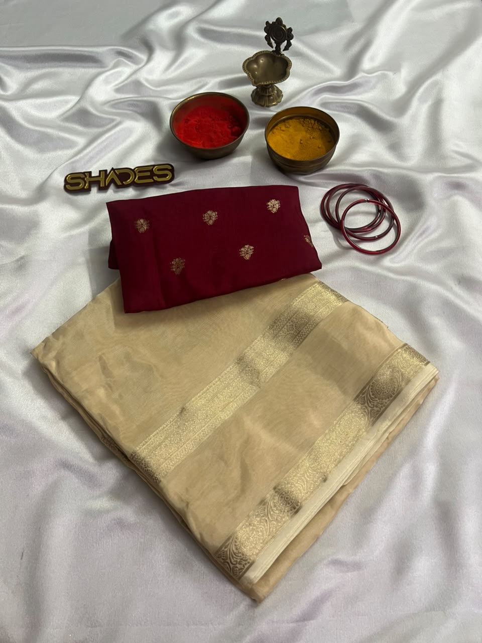 Dharani - Viscose Crepe Saree