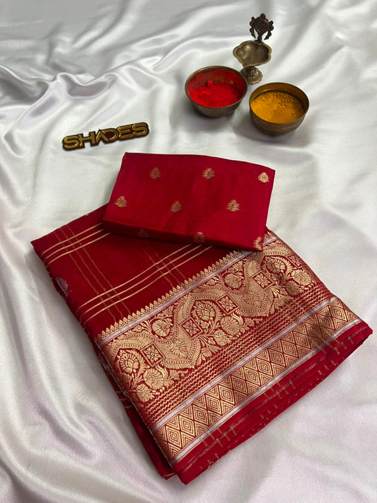Neelambari - Viscose Crepe Saree
