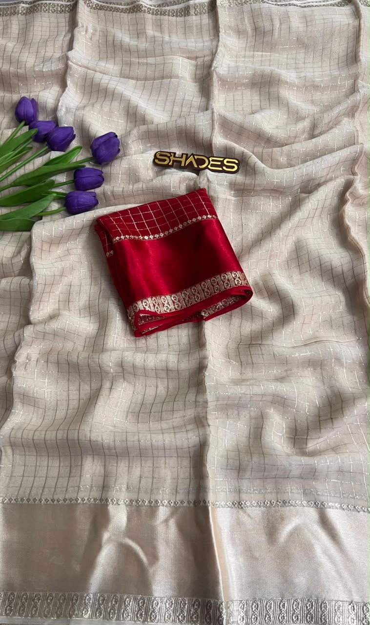 Nandita - Viscose Georgette Saree (Prebooking Open, Dispatch after 1 Week)