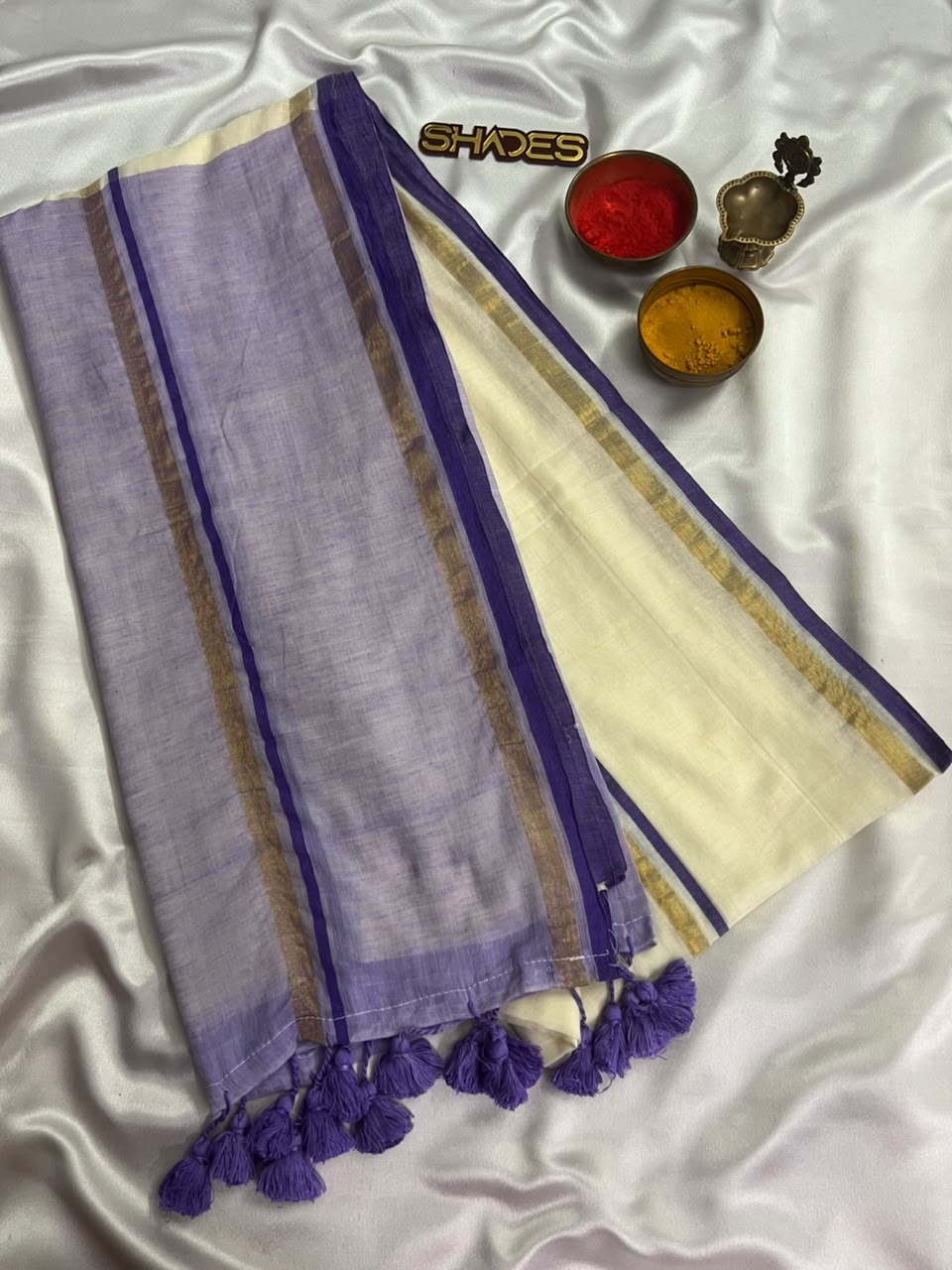 Chaitra - Pure 120 Count Mul Cotton Saree