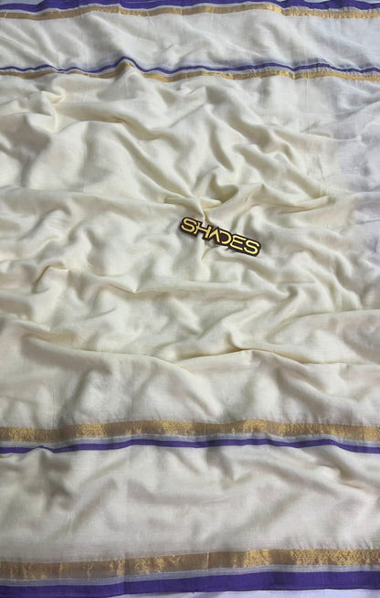 Chaitra - Pure 120 Count Mul Cotton Saree