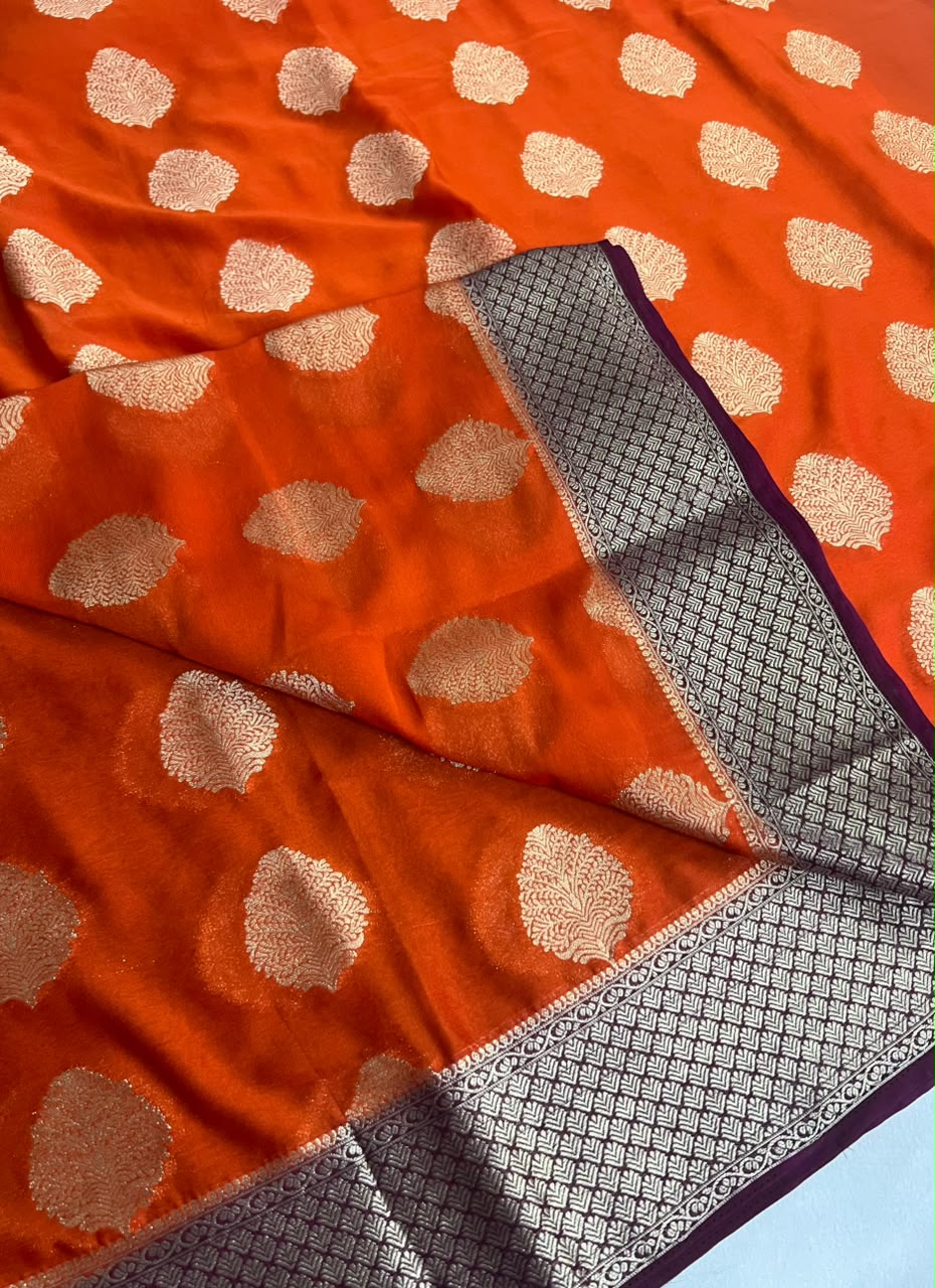 Aditi - Banarasi Georgette Saree