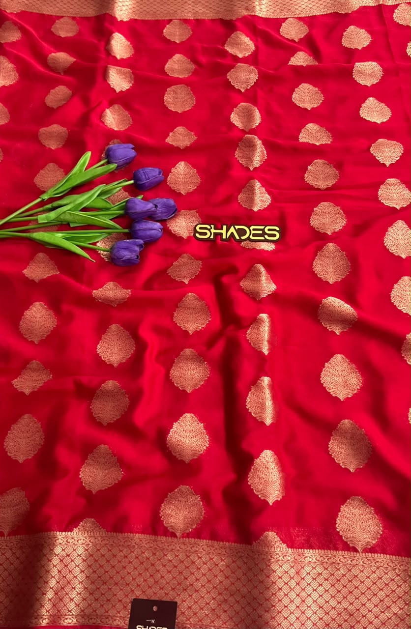 Devika - Banarasi Georgette Saree