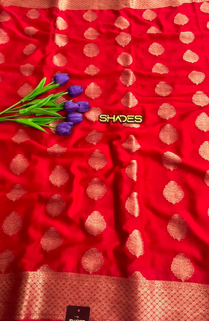 Devika - Banarasi Georgette Saree