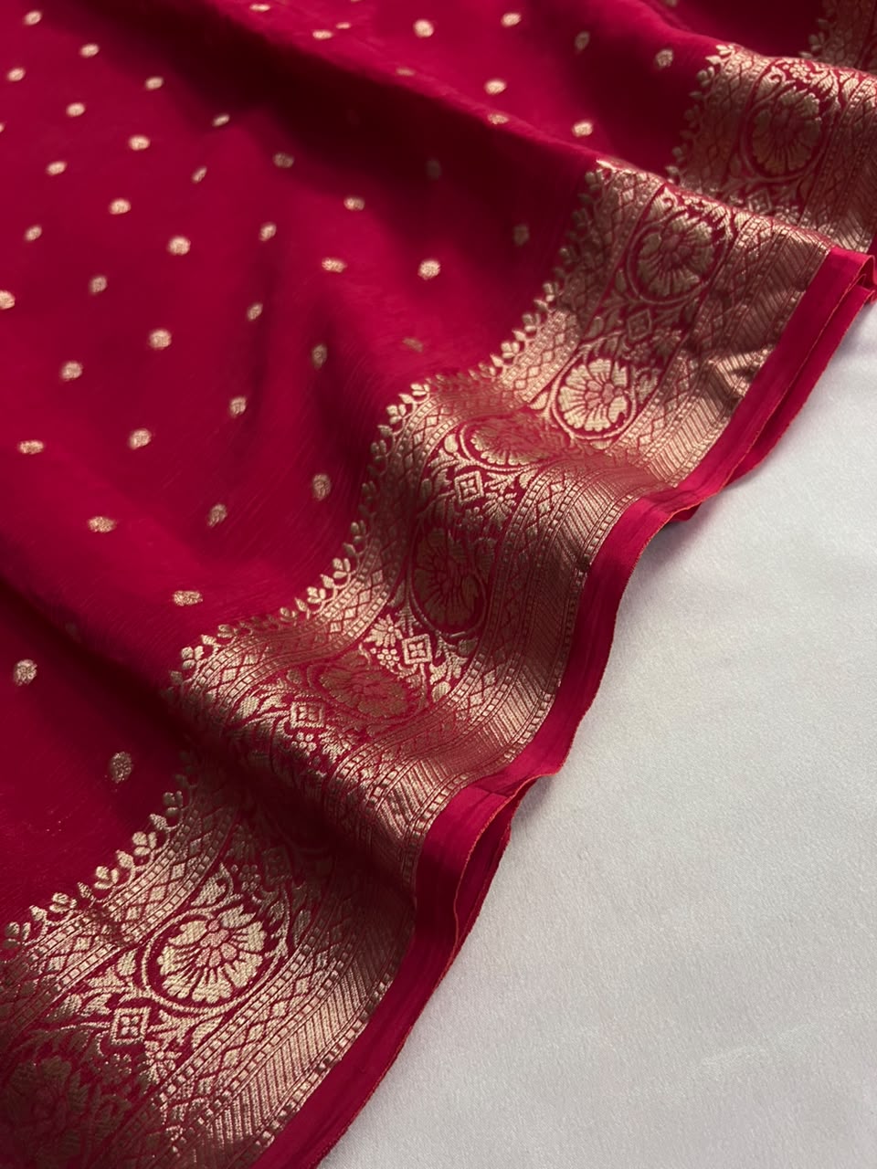 Royal Zari -  Pure Viscose Chinnon