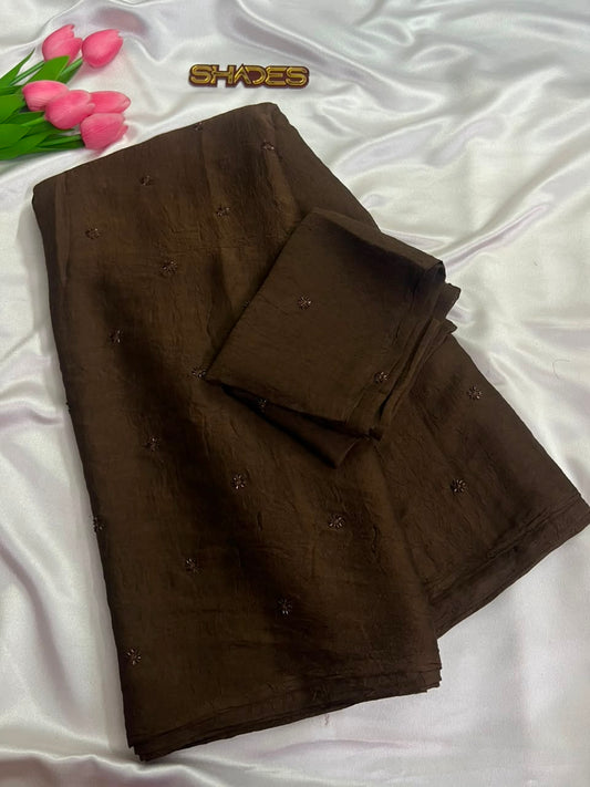Irine - Pure Viscose Georgette (Crushed)