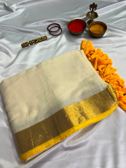 Arunima - Pure 120 Count Mul Cotton Saree