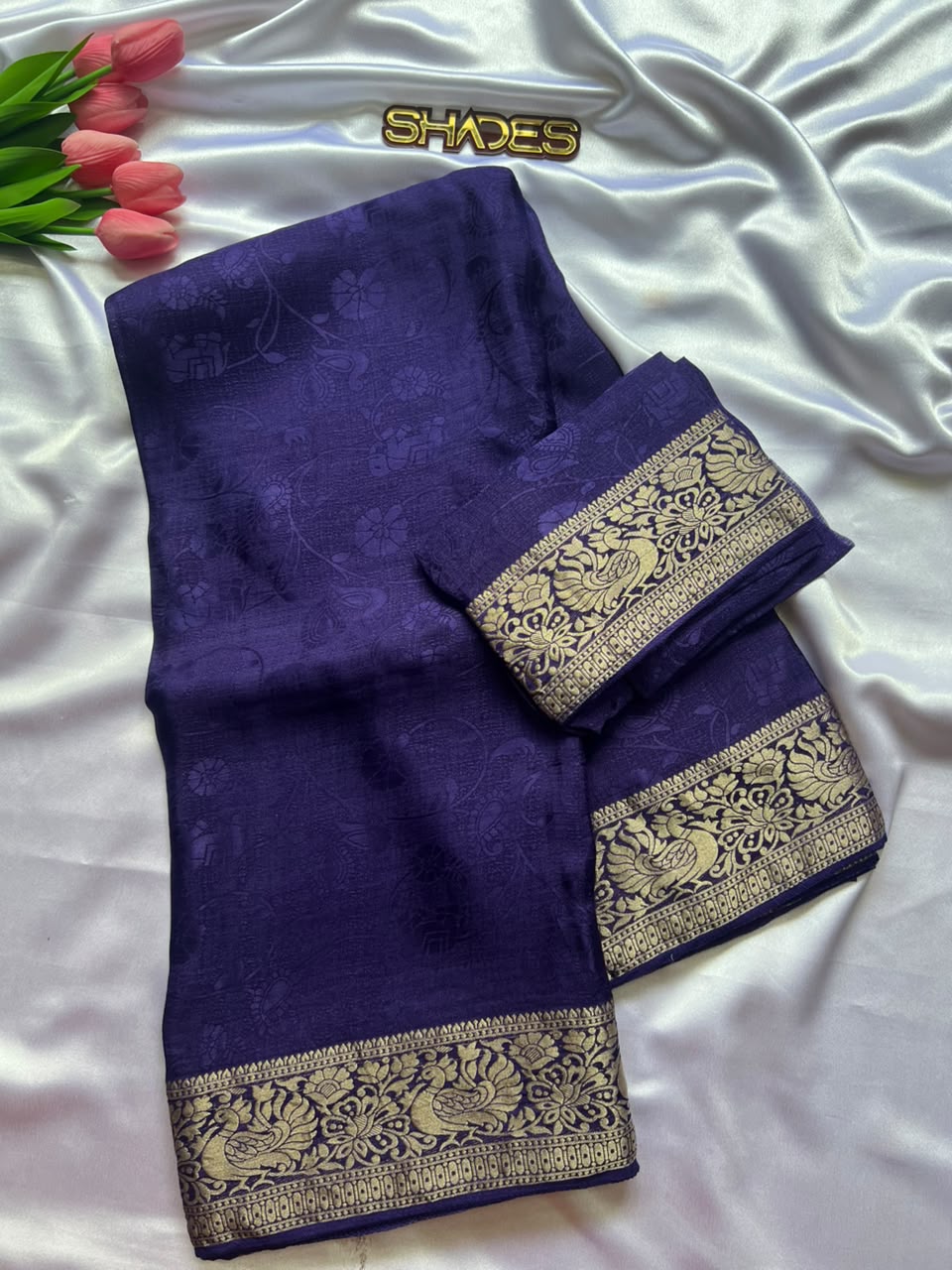 Revathi - Viscose Soft Silk Saree