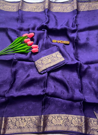 Revathi - Viscose Soft Silk Saree
