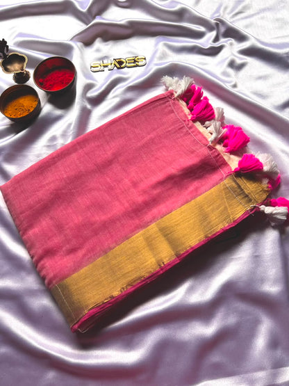 Anjali - Pure 120 Count Mul Cotton Saree
