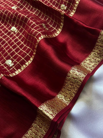 Smrithi - Pure Viscose Georgette Saree