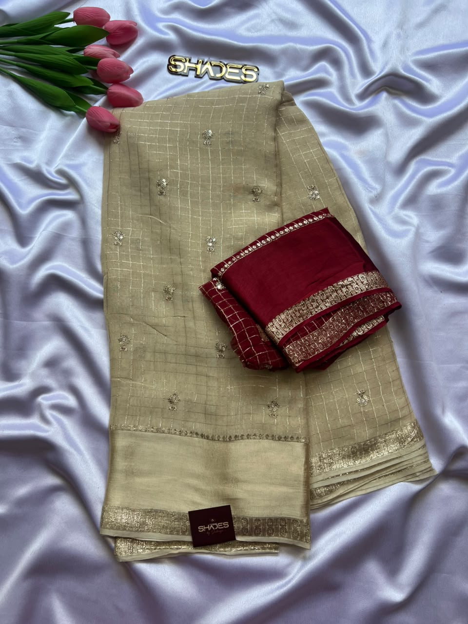 Priya - Viscose Georgette Saree