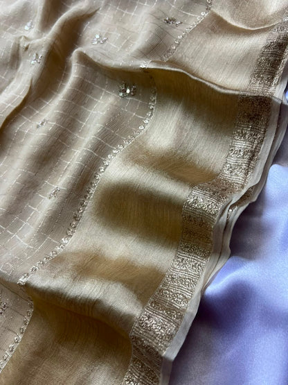 Priya - Viscose Georgette Saree