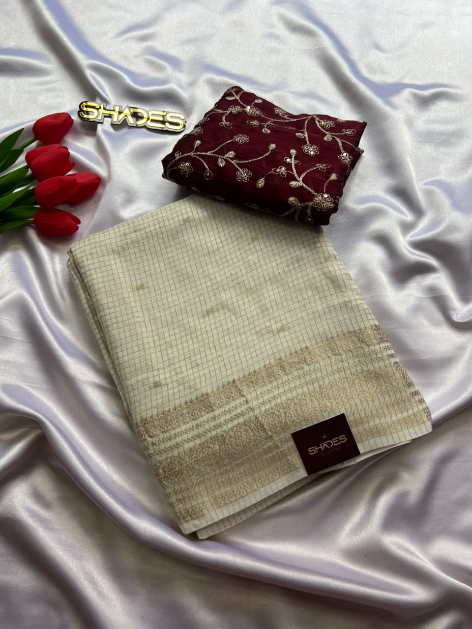 Meera - Viscose Dola Silk Saree