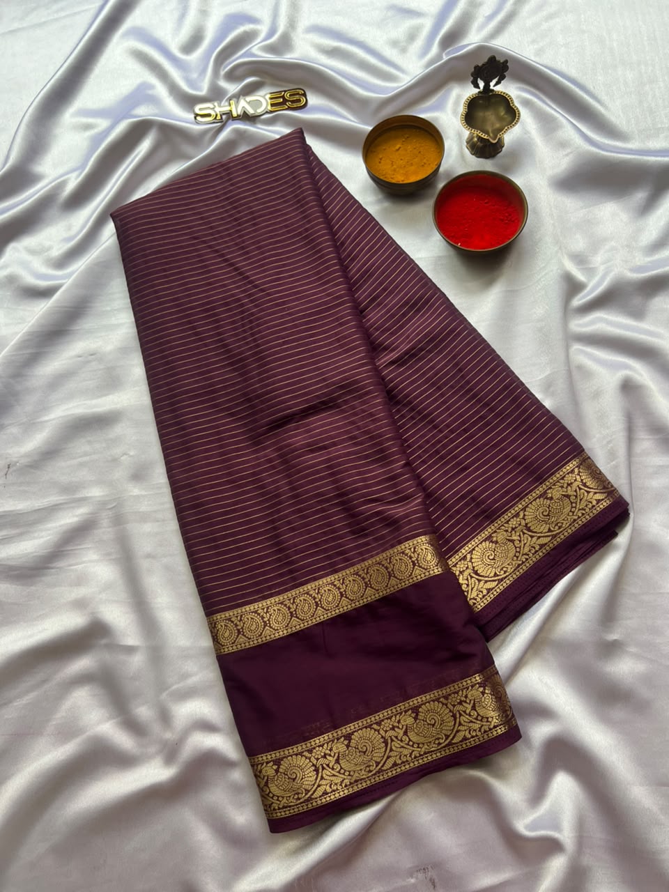 Deepa - Mysore Crepe Silk Saree
