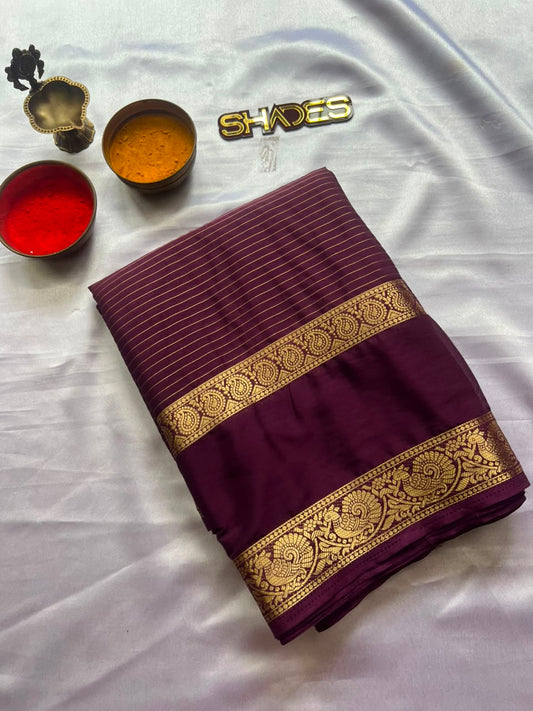 Deepa - Mysore Crepe Silk Saree