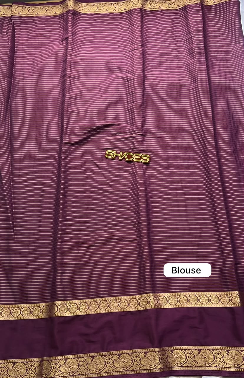 Deepa - Mysore Crepe Silk Saree