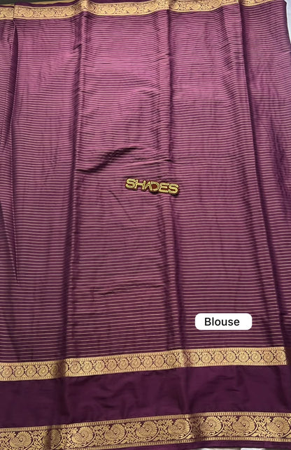 Deepa - Mysore Crepe Silk Saree