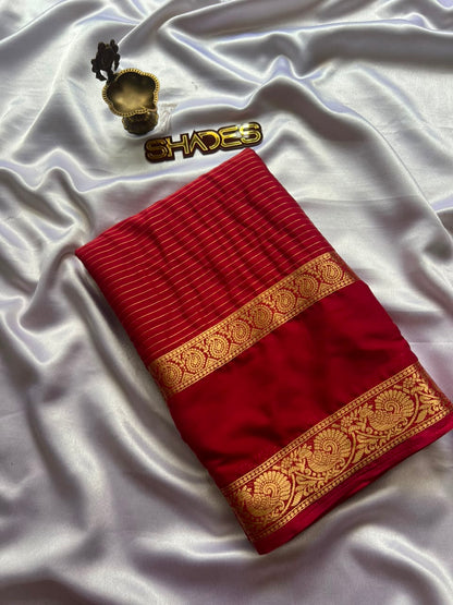 Deepa - Mysore Crepe Silk Saree