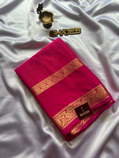 Deepa - Mysore Crepe Silk Saree