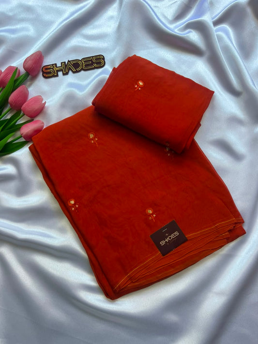 Athira - Organza Saree
