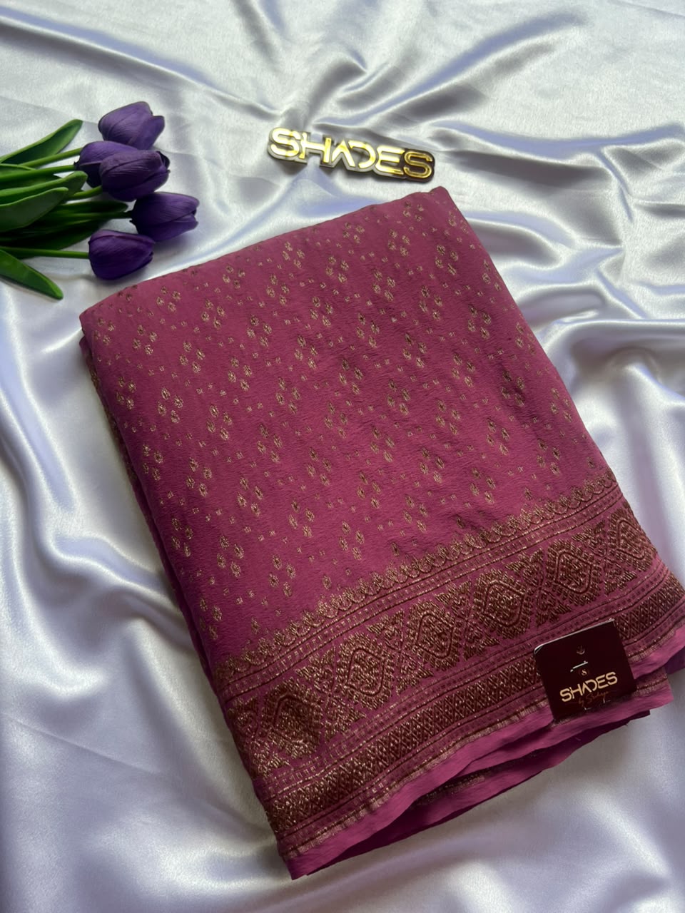 Ruhani - Banarasi Georgette Saree