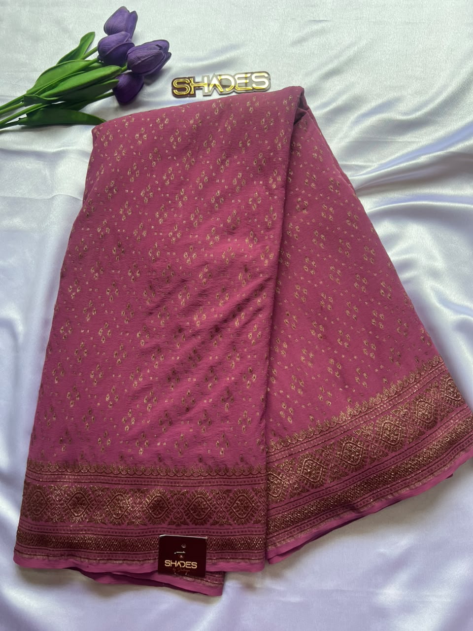 Ruhani - Banarasi Georgette Saree