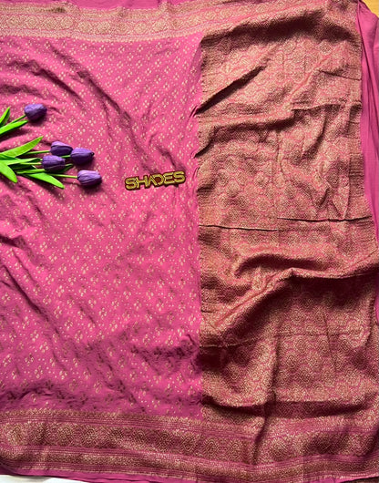 Ruhani - Banarasi Georgette Saree