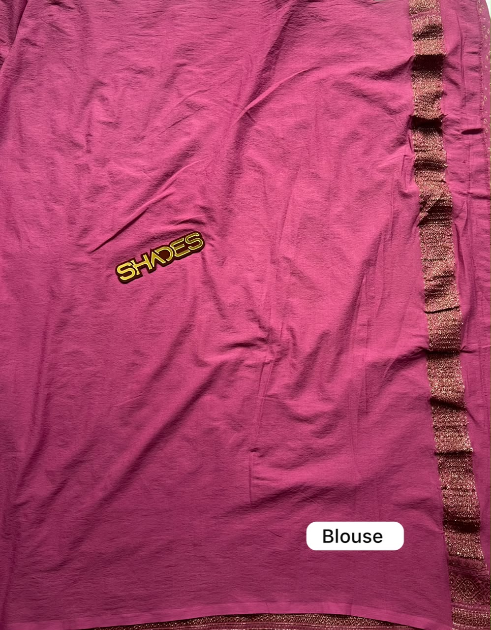 Ruhani - Banarasi Georgette Saree