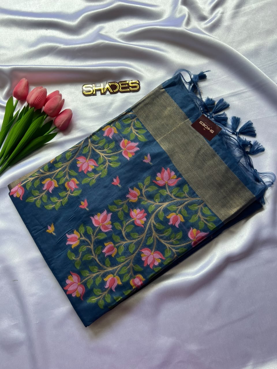 Preethi - Semi Tussar Saree