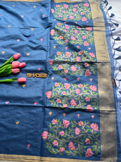 Preethi - Semi Tussar Saree