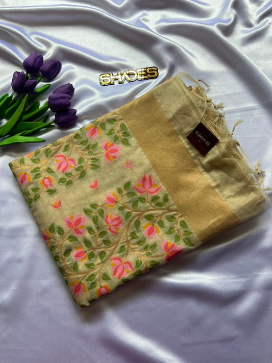 Preethi - Semi Tussar Saree