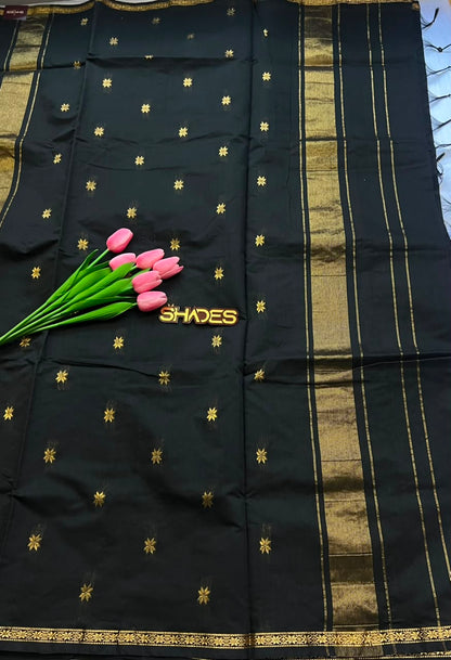 Maheshwari (Self) -  Maheshwari Silk Saree