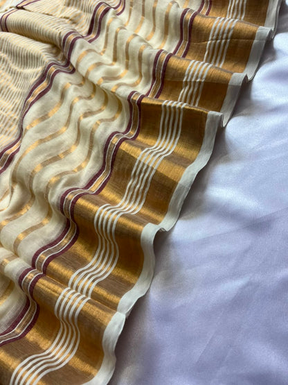 THRIVENI - Mul Cotton Saree