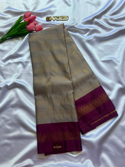 YAMUNA - Semi Kanchipuram Saree