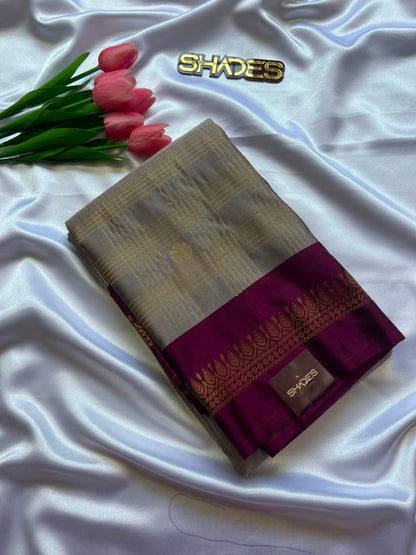 YAMUNA - Semi Kanchipuram Saree