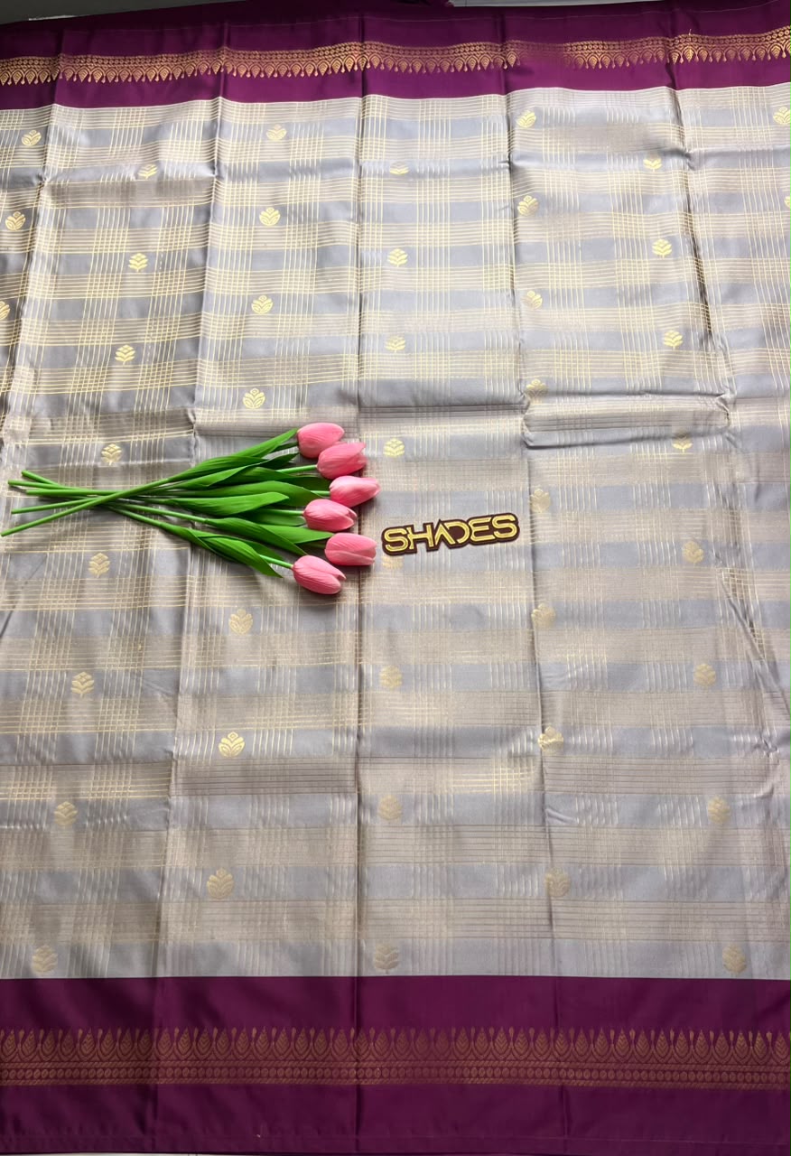 YAMUNA - Semi Kanchipuram Saree