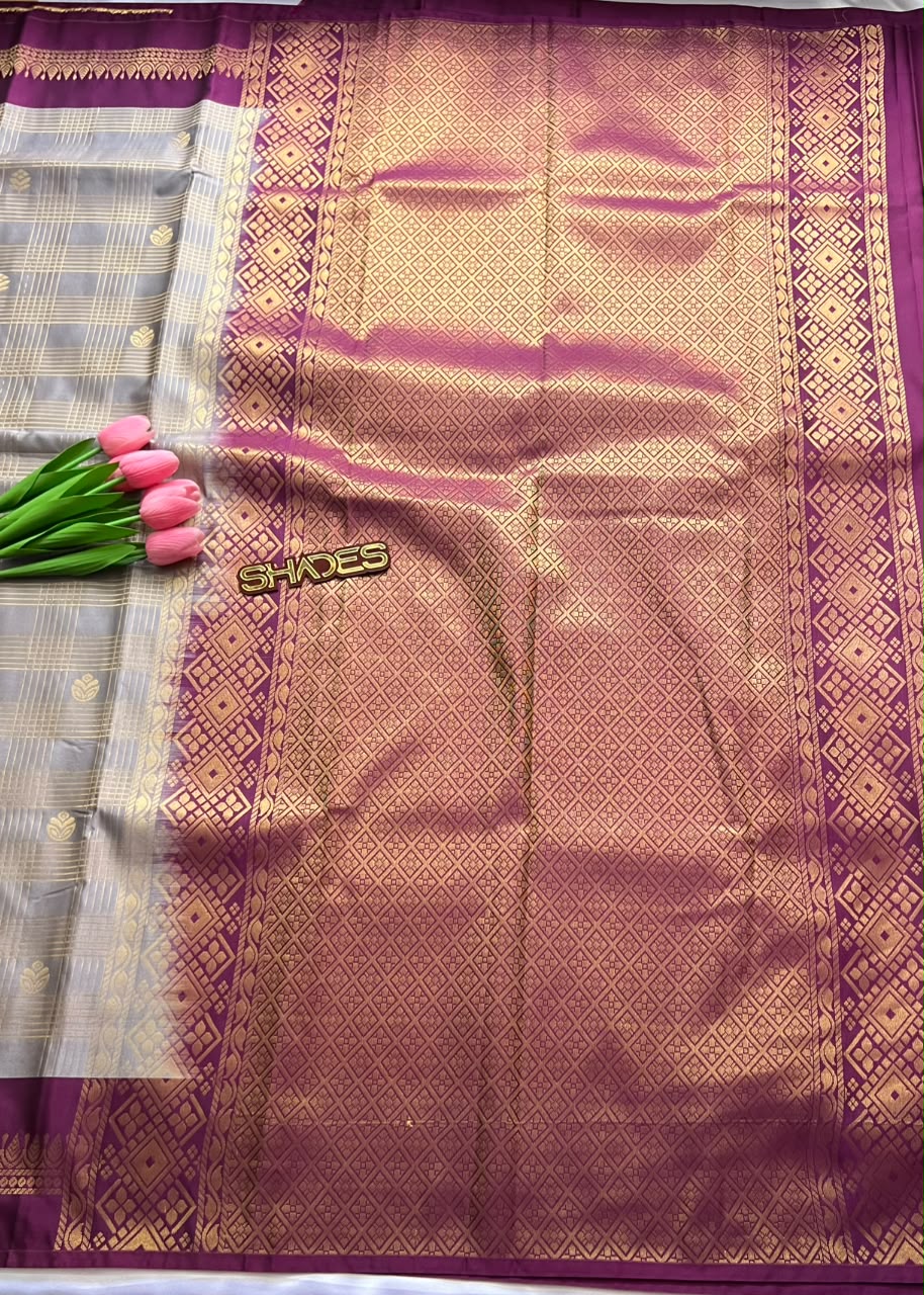 YAMUNA - Semi Kanchipuram Saree