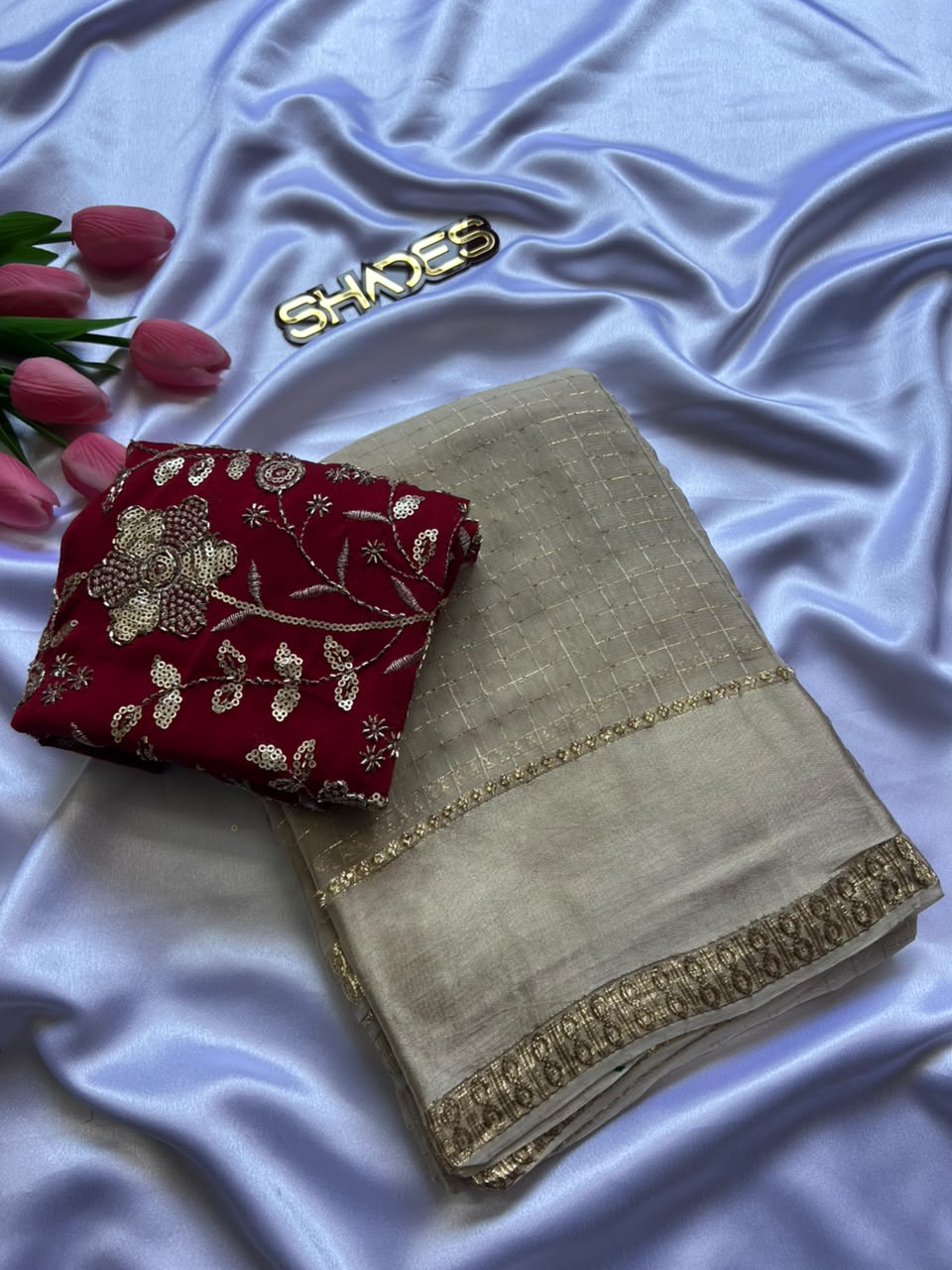 MIDUNA - Viscose Georgette Saree