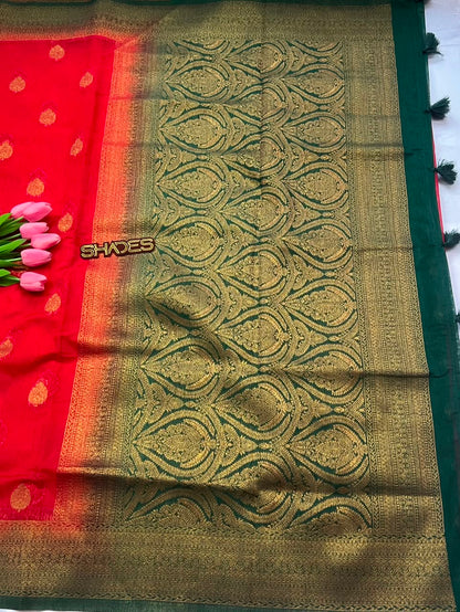 SANARA - Banarasi Georgette Saree